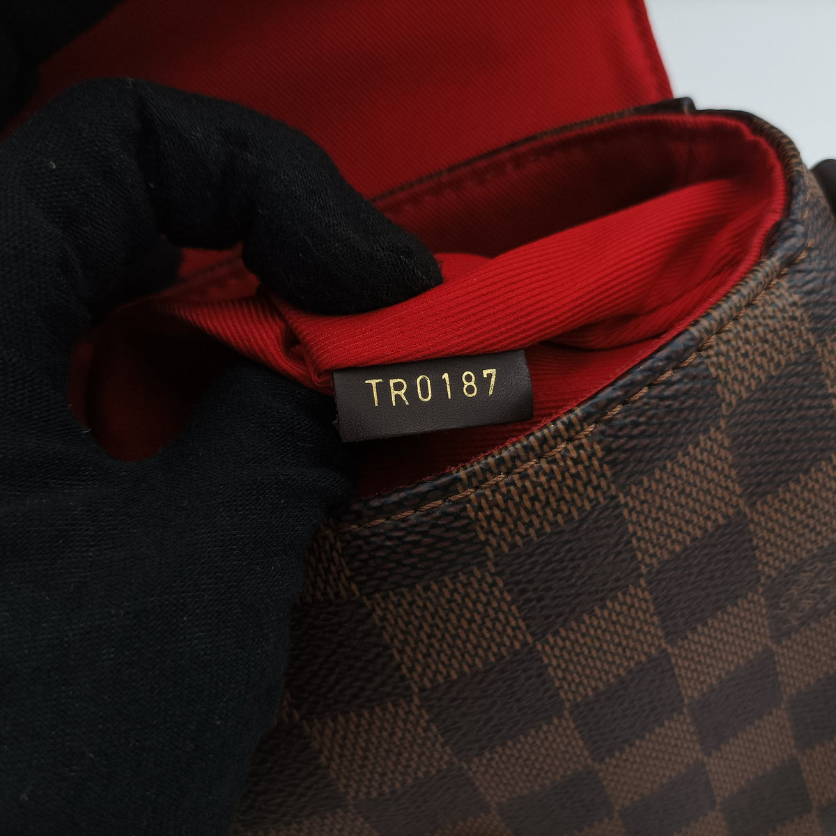 Secondhand Louis Vuitton Croisette Ebene Damier Canvas N53000 shoulderbag | stylenewstar