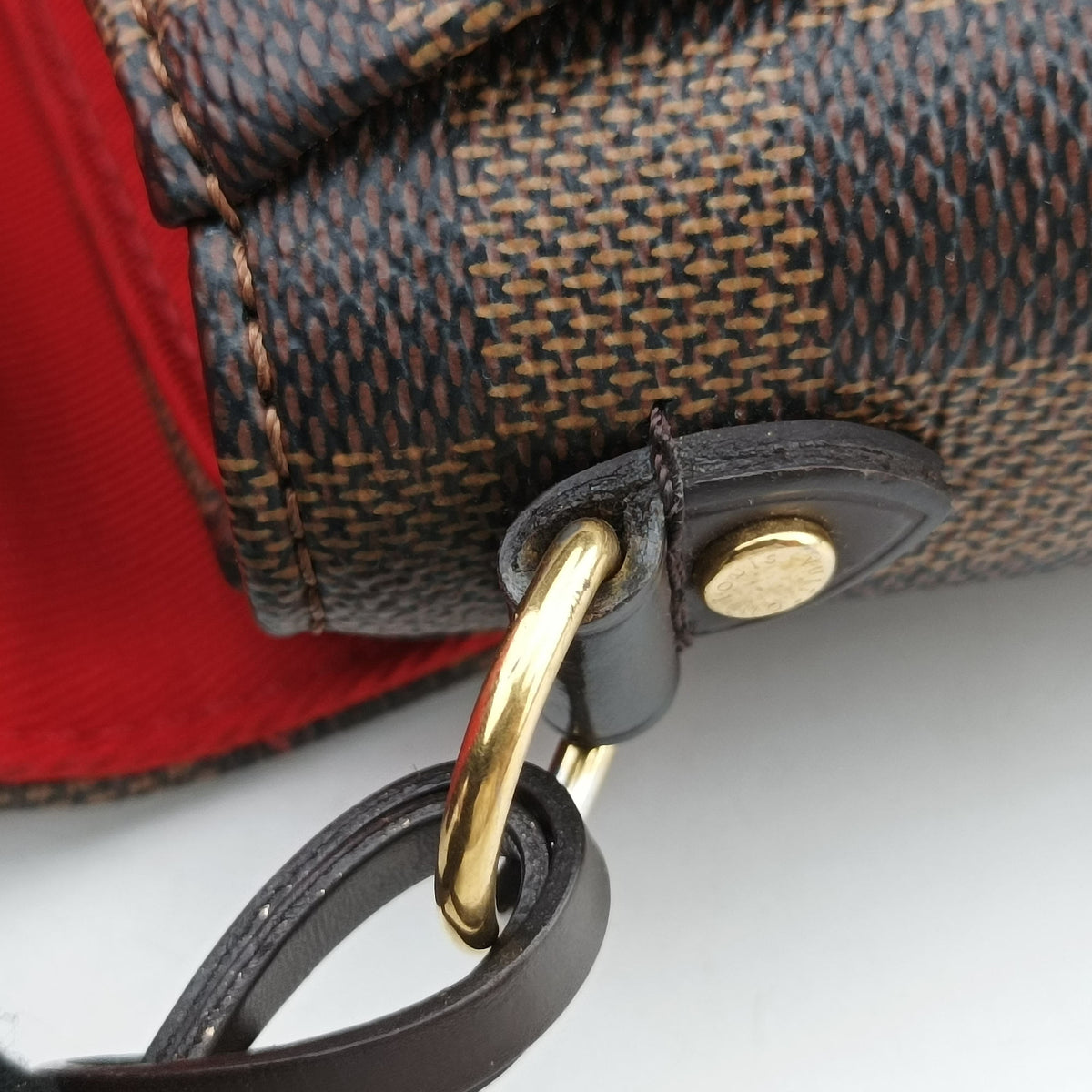 Secondhand Louis Vuitton Croisette Ebene Damier Canvas N53000 shoulderbag | stylenewstar