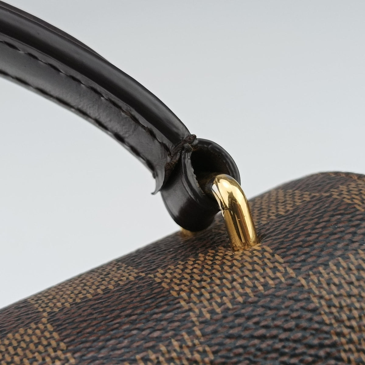 Secondhand Louis Vuitton Croisette Ebene Damier Canvas N53000 shoulderbag | stylenewstar