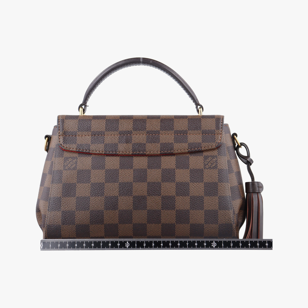 Secondhand Louis Vuitton Croisette Ebene Damier Canvas N53000 shoulderbag | stylenewstar