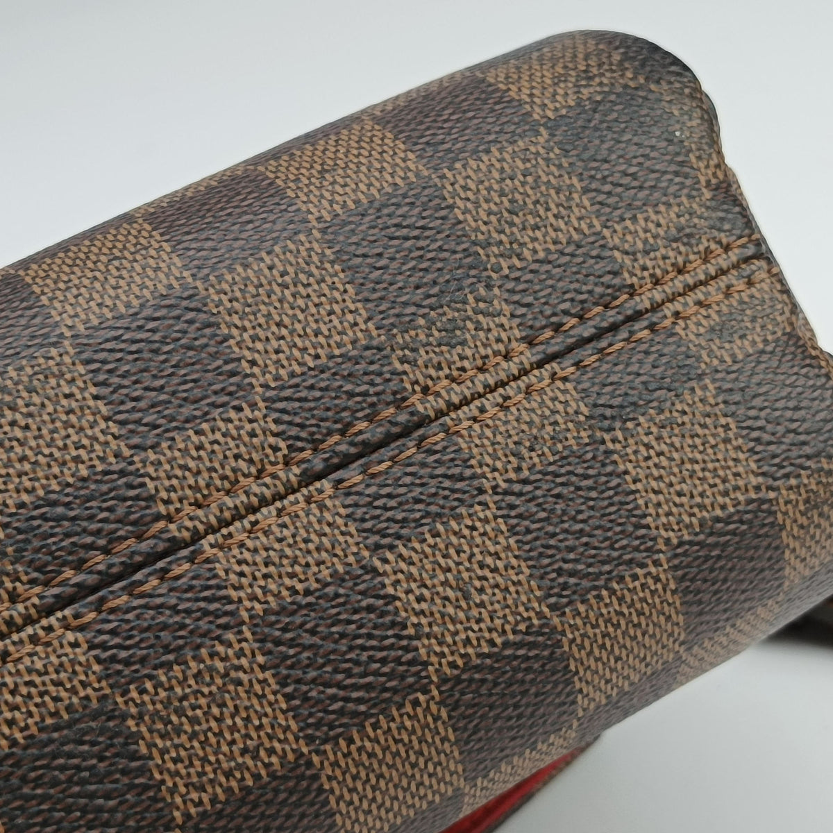 Secondhand Louis Vuitton Croisette Ebene Damier Canvas N53000 shoulderbag | stylenewstar