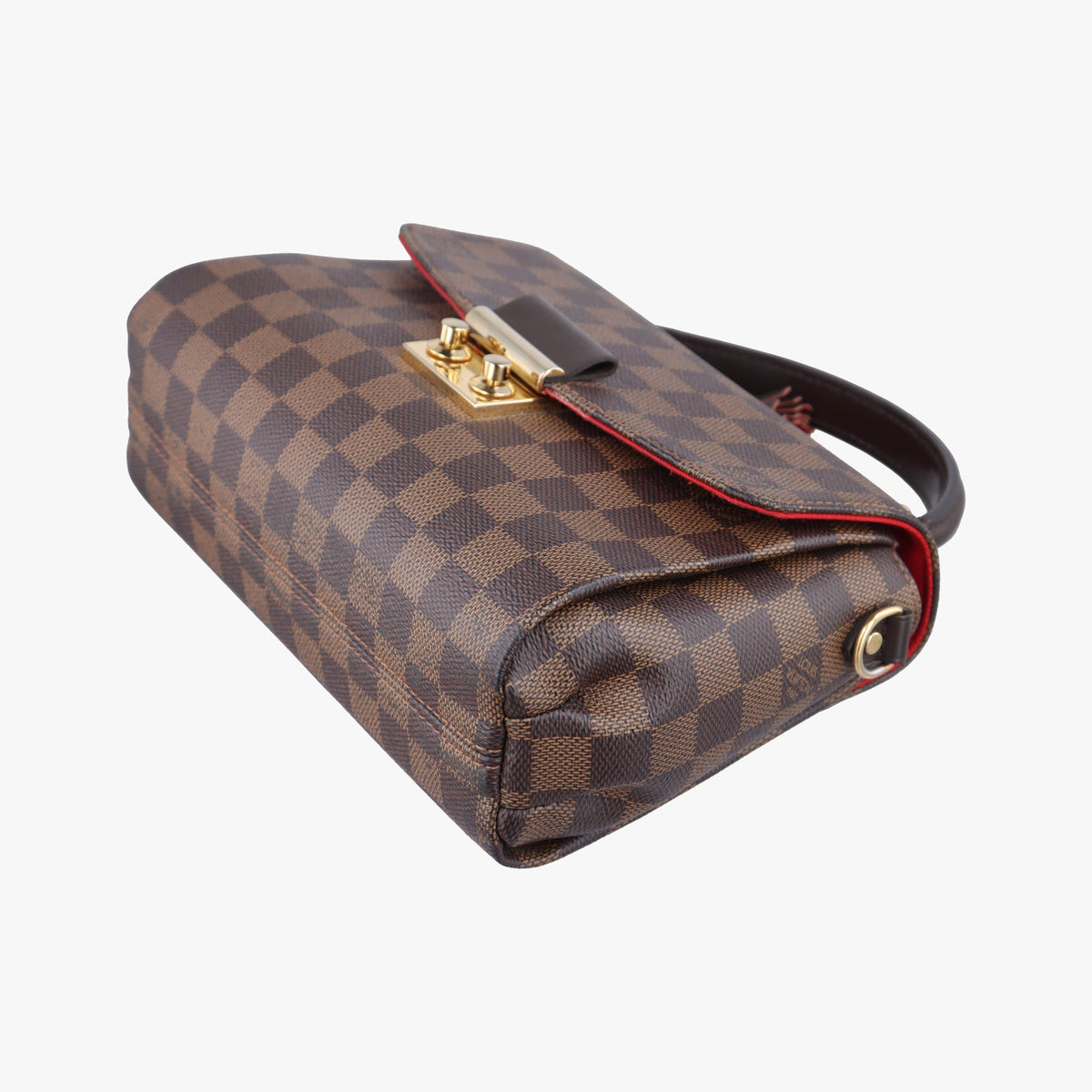 Secondhand Louis Vuitton Croisette Ebene Damier Canvas N53000 shoulderbag | stylenewstar