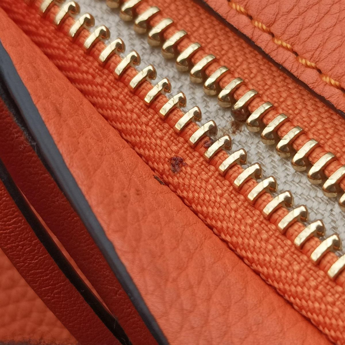 Secondhand Loewe Hammock Orange Leather  shoulderbag | stylenewstar