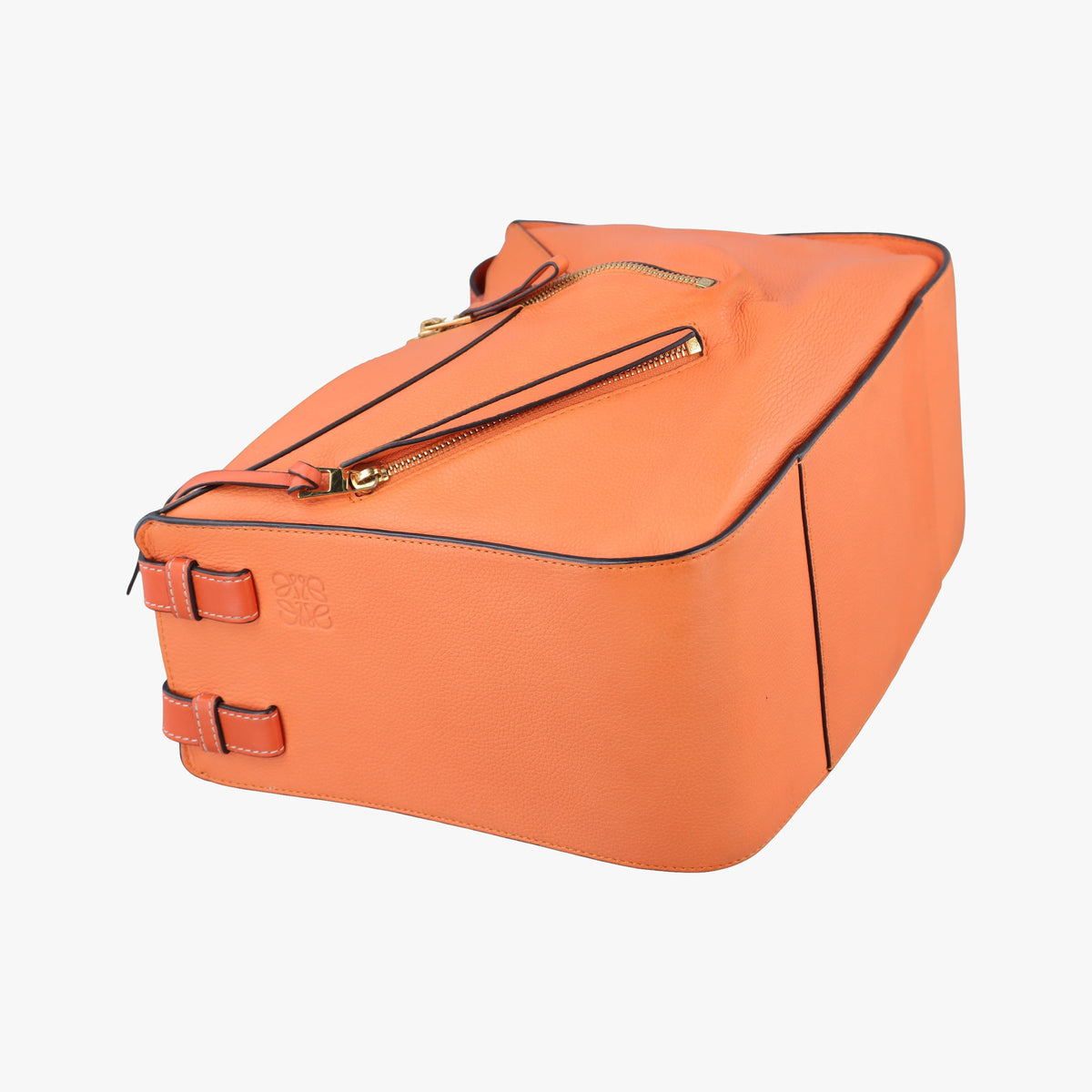 Secondhand Loewe Hammock Orange Leather  shoulderbag | stylenewstar
