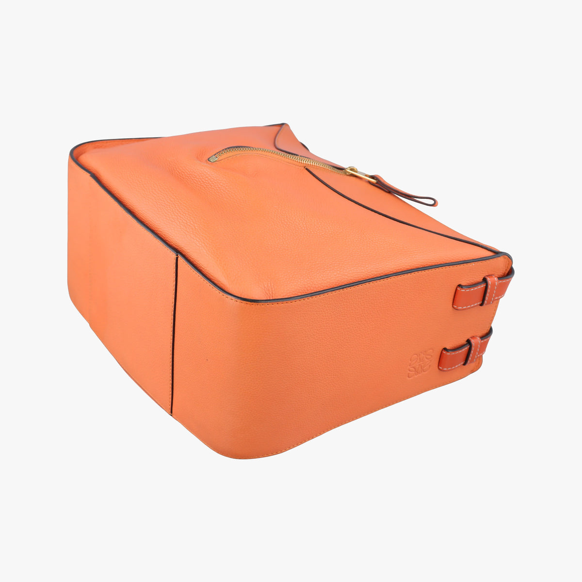 Secondhand Loewe Hammock Orange Leather  shoulderbag | stylenewstar