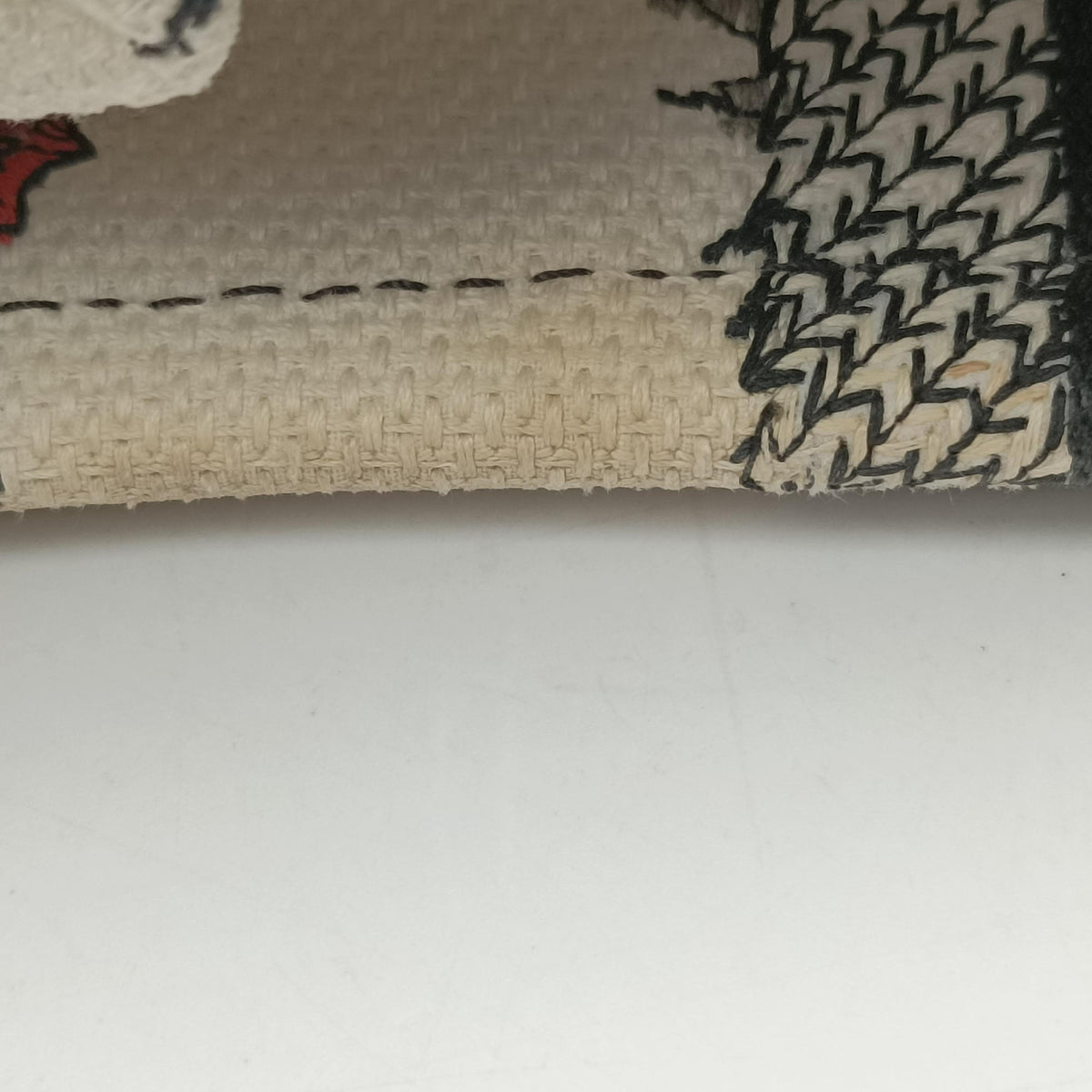 Pre-owned Christian Dior Book Tote White x Multicolour Jacquard  handbag | stylenewstar