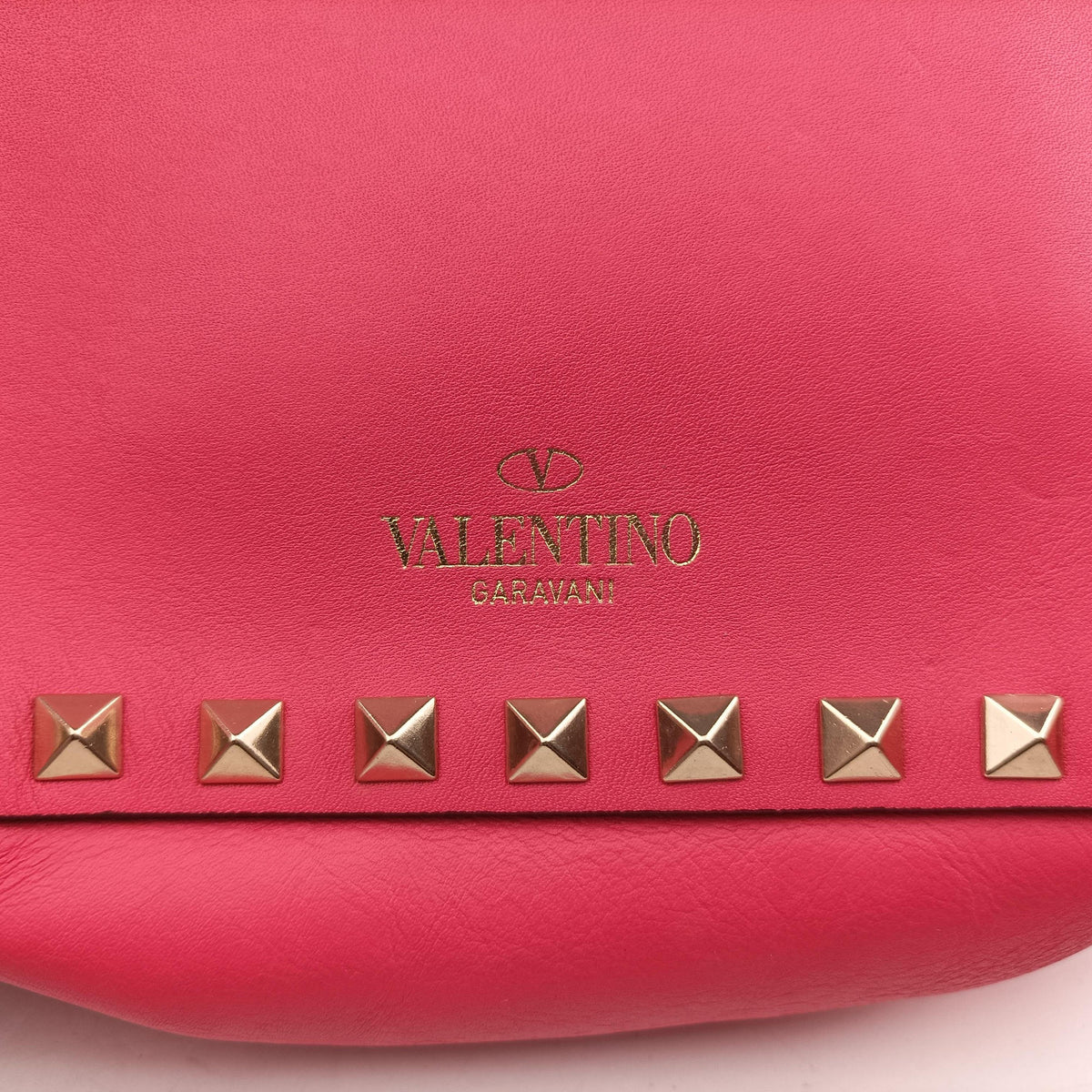 Secondhand Valentino Rockstud Rose Leather  shoulderbag | stylenewstar