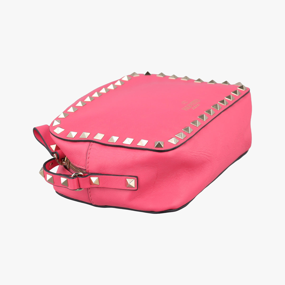 Secondhand Valentino Rockstud Rose Leather  shoulderbag | stylenewstar