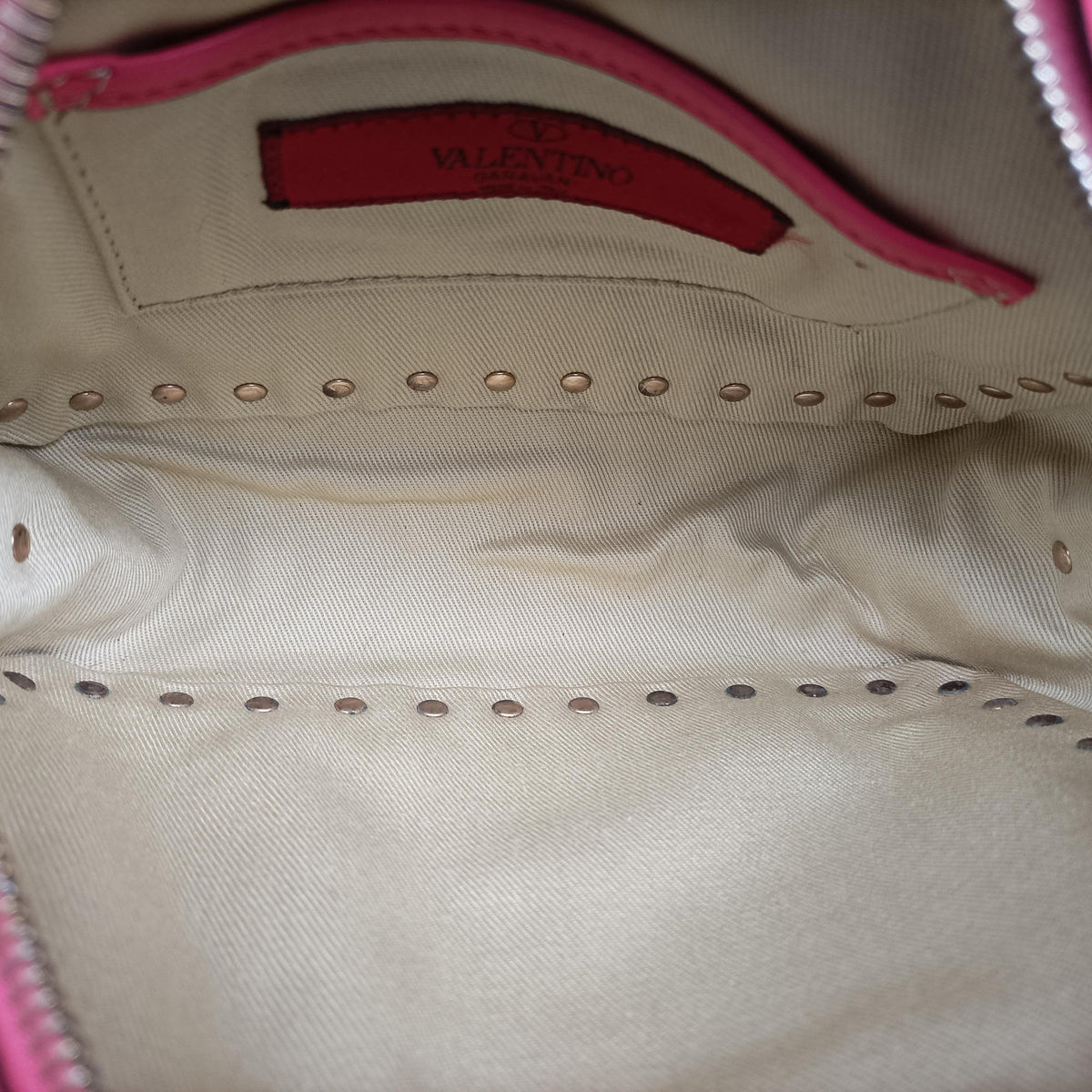 Secondhand Valentino Rockstud Rose Leather  shoulderbag | stylenewstar