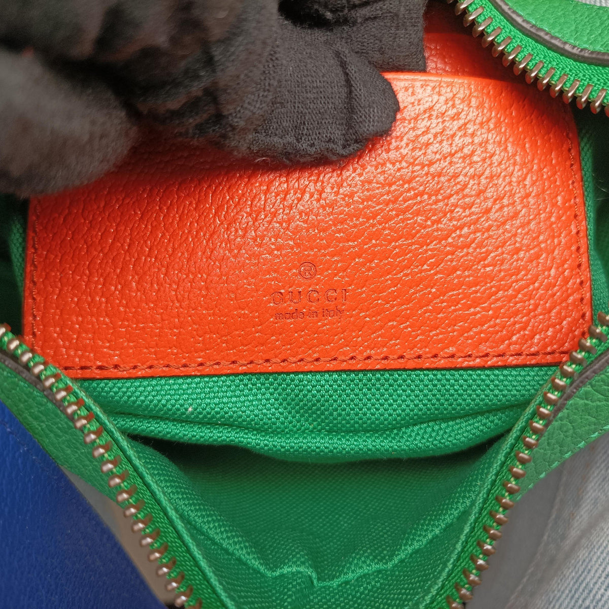 Pre-owned Gucci Good Game Mini Silver×Multicolour Leather 720530 shoulderbag | stylenewstar