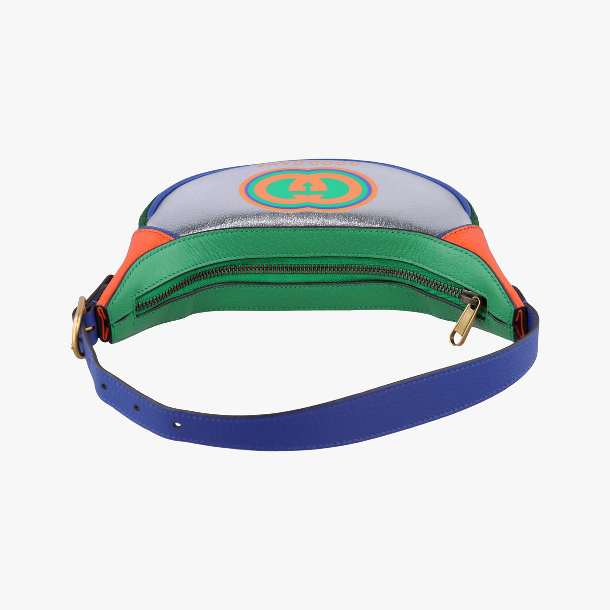 Pre-owned Gucci Good Game Mini Silver×Multicolour Leather 720530 shoulderbag | stylenewstar