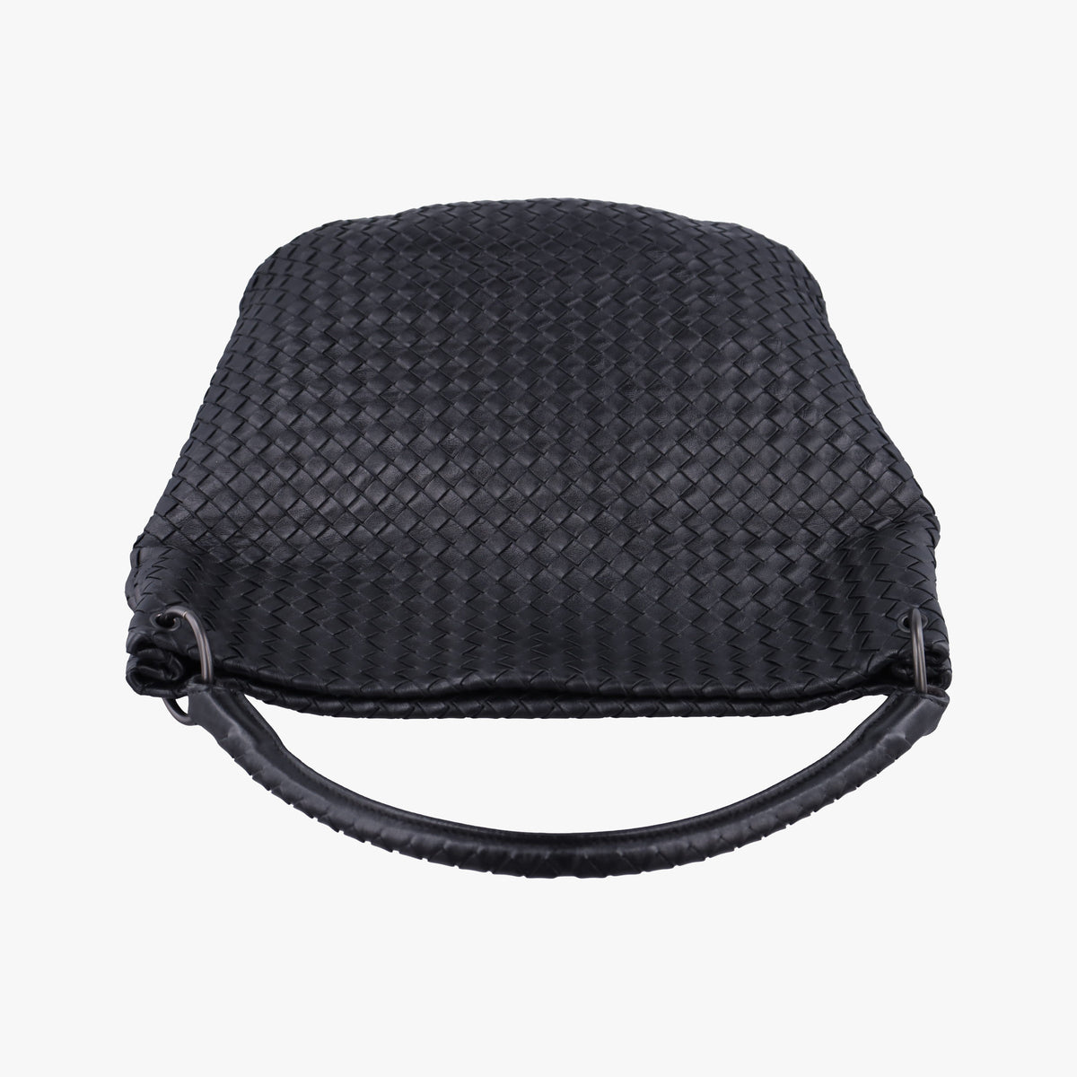 Vintage Bottega Veneta Intrecciato Black lambskin  handbag | stylenewstar