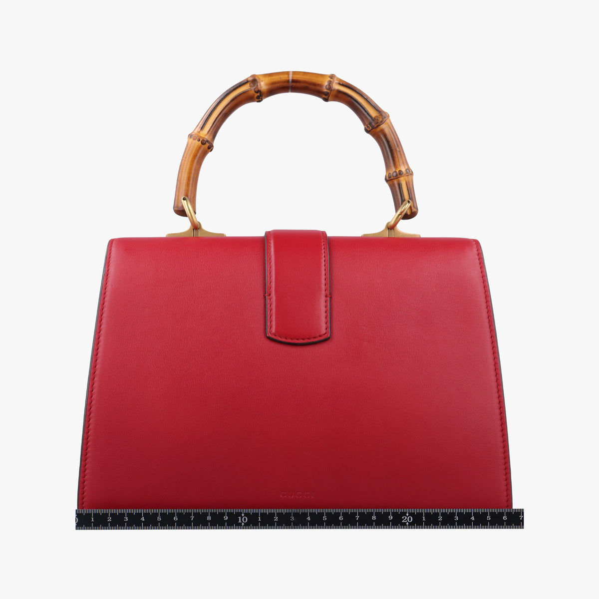 Pre-owned Gucci Dionysus bamboo ivory×Navy×Red Leather 448075 shoulderbag | stylenewstar