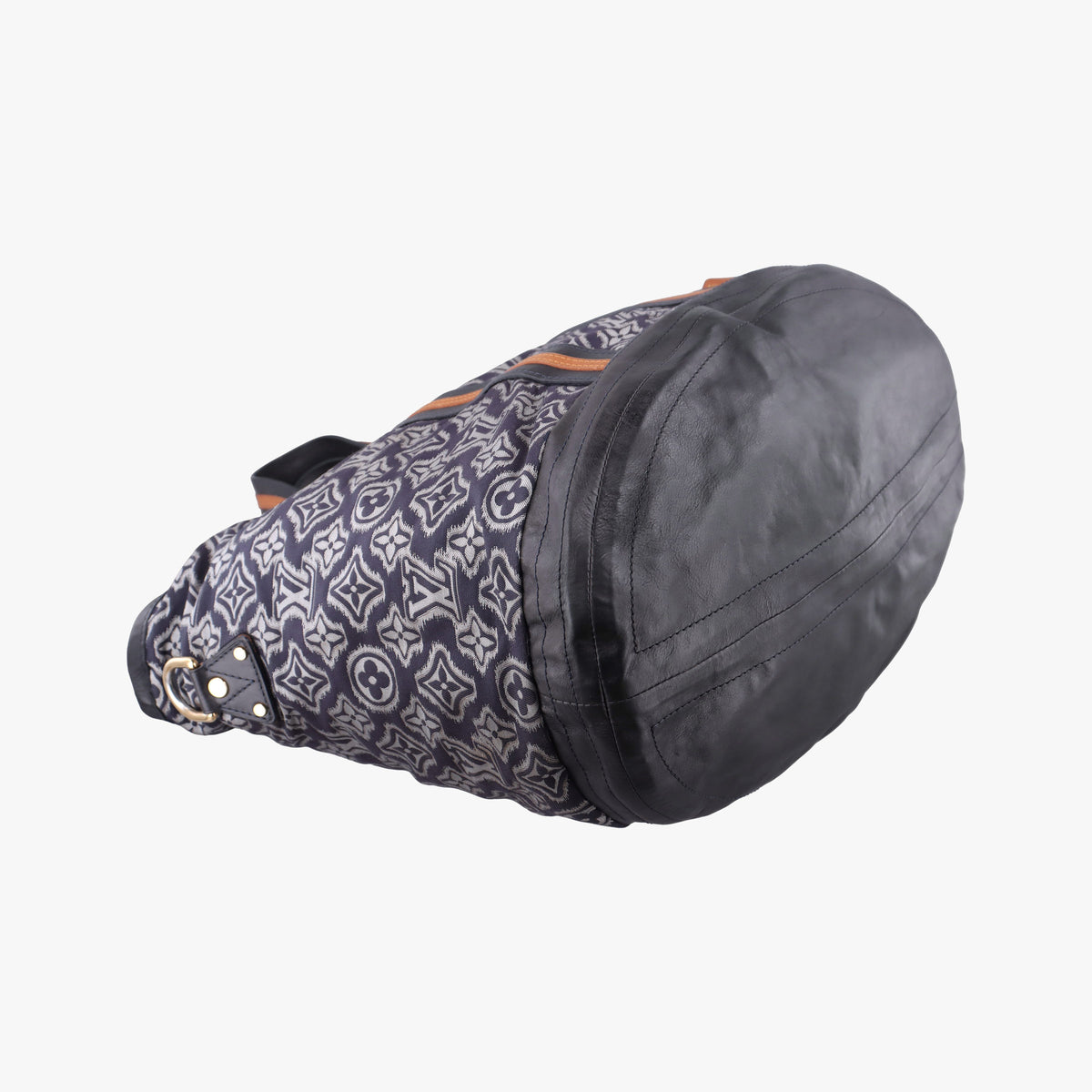 Pre-owned Louis Vuitton Aviator Marine×Navy Leather×Canvas M40383 shoulderbag | stylenewstar