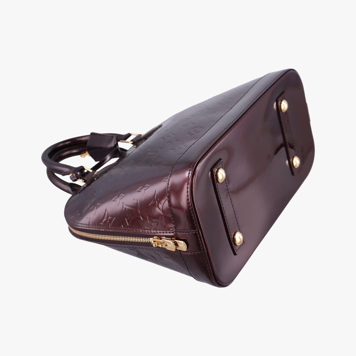 Vintage Louis Vuitton Alma PM Amarante Vernis M91611 handbag | stylenewstar