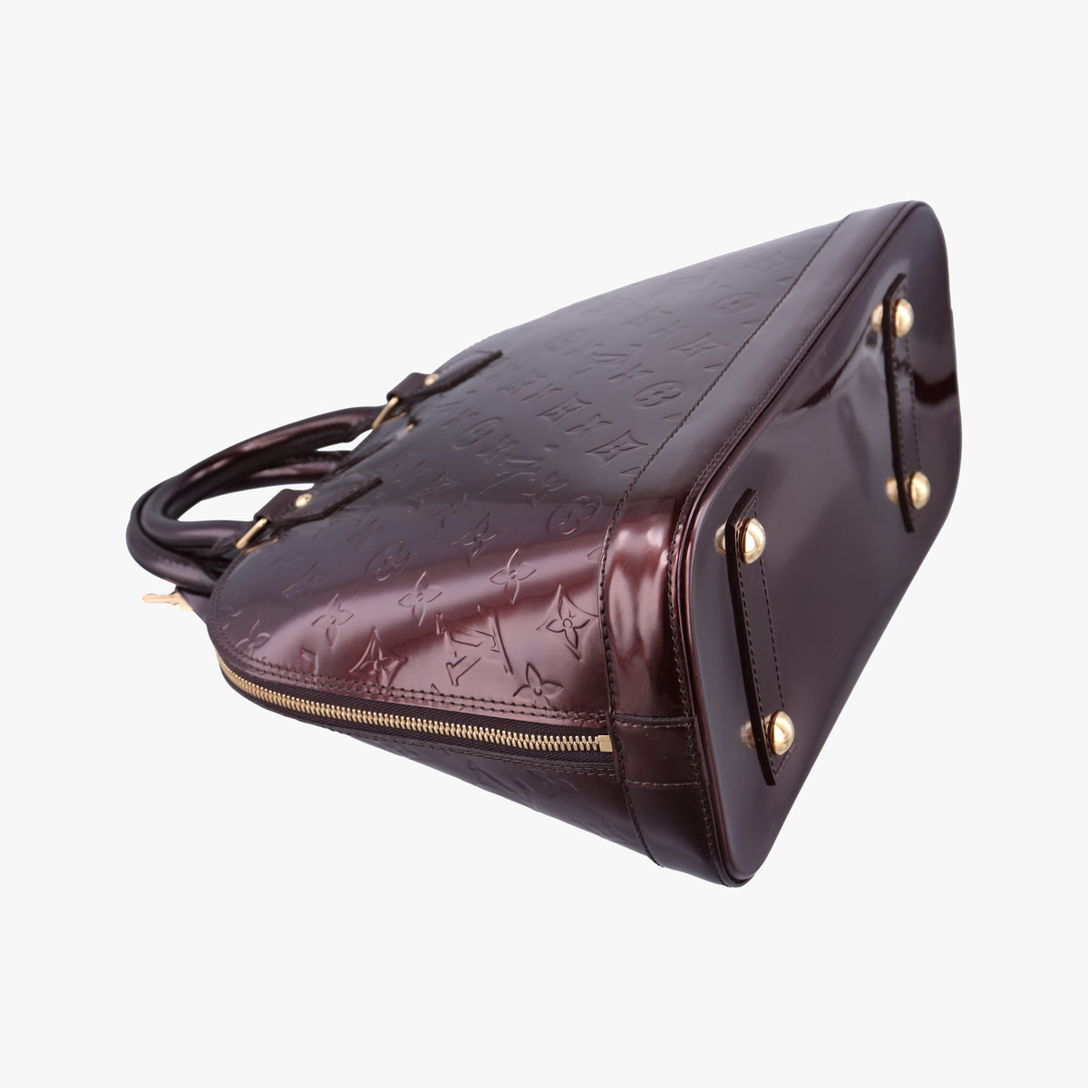 Vintage Louis Vuitton Alma PM Amarante Vernis M91611 handbag | stylenewstar
