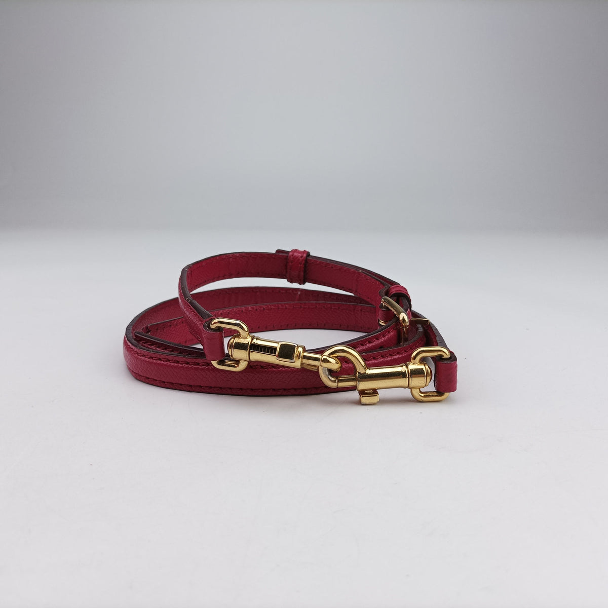 Pre-owned Dolce & Gabbana SICILY Rose Leather  shoulderbag | stylenewstar