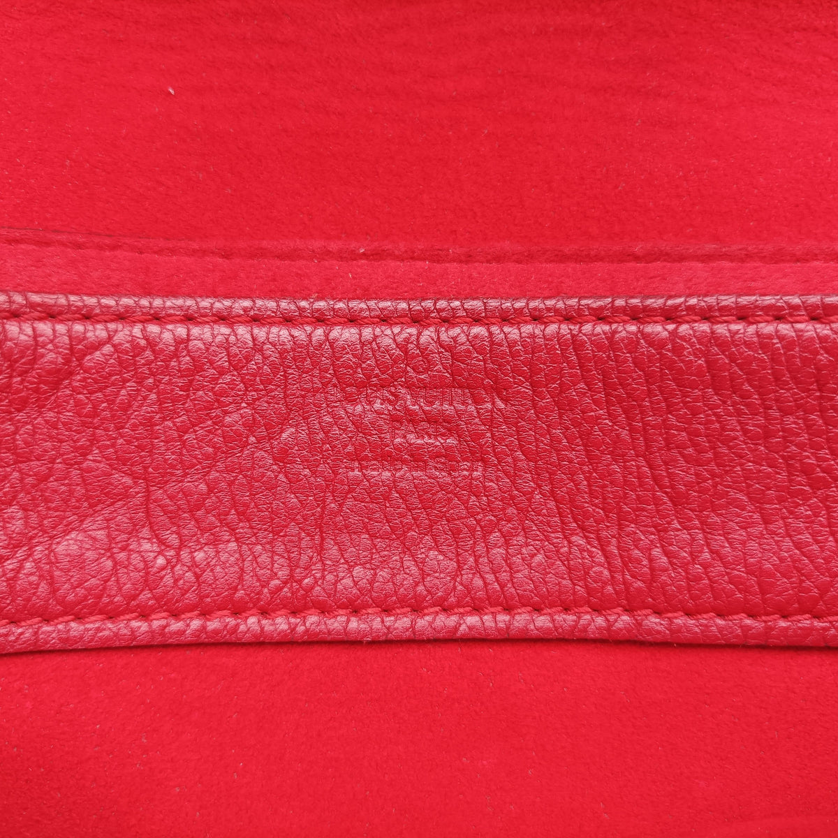 Pre-owned Louis Vuitton PALLAS Chain Brown×CERISE Monogram Canvas×calf leather M41201 shoulderbag | stylenewstar