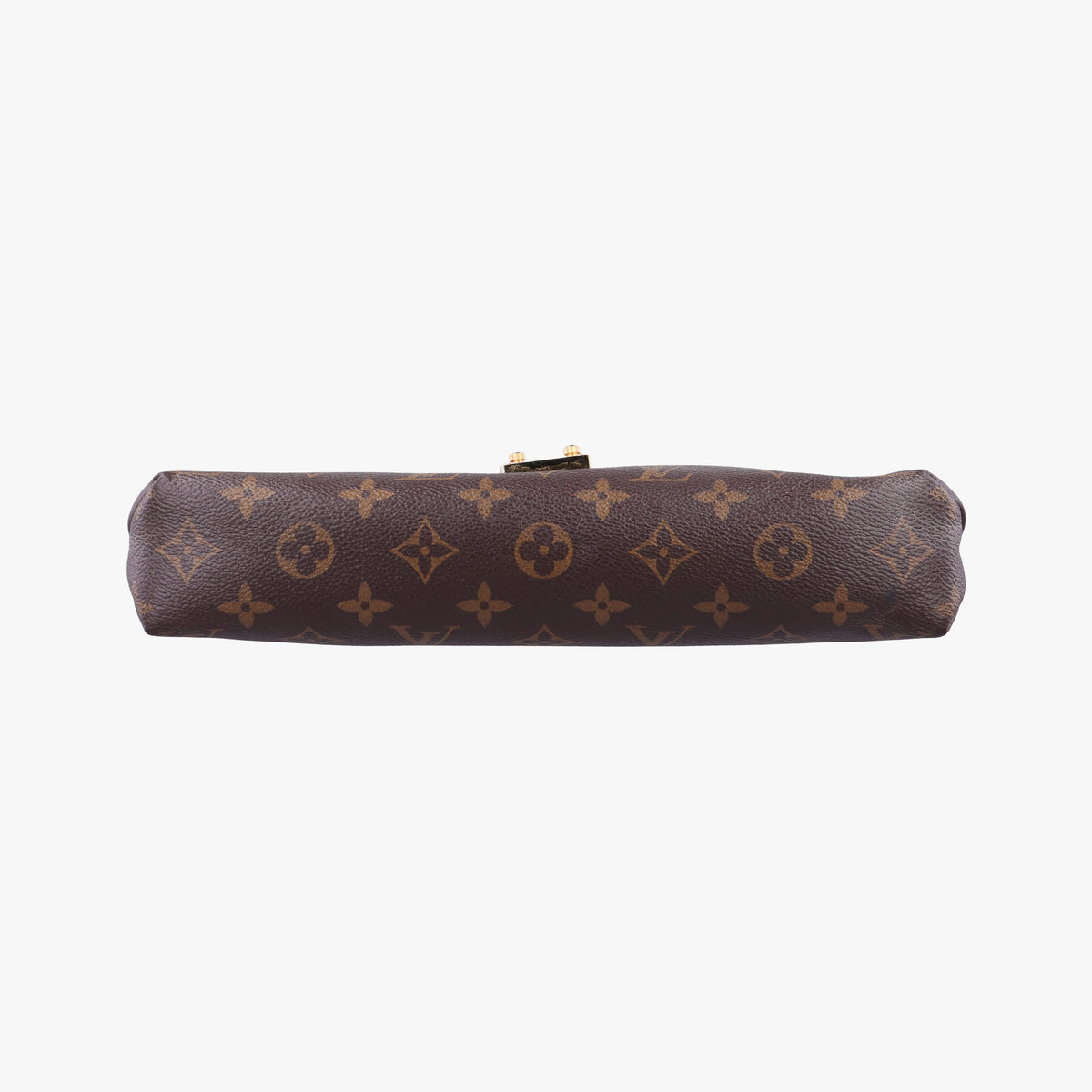 Pre-owned Louis Vuitton PALLAS Chain Brown×CERISE Monogram Canvas×calf leather M41201 shoulderbag | stylenewstar