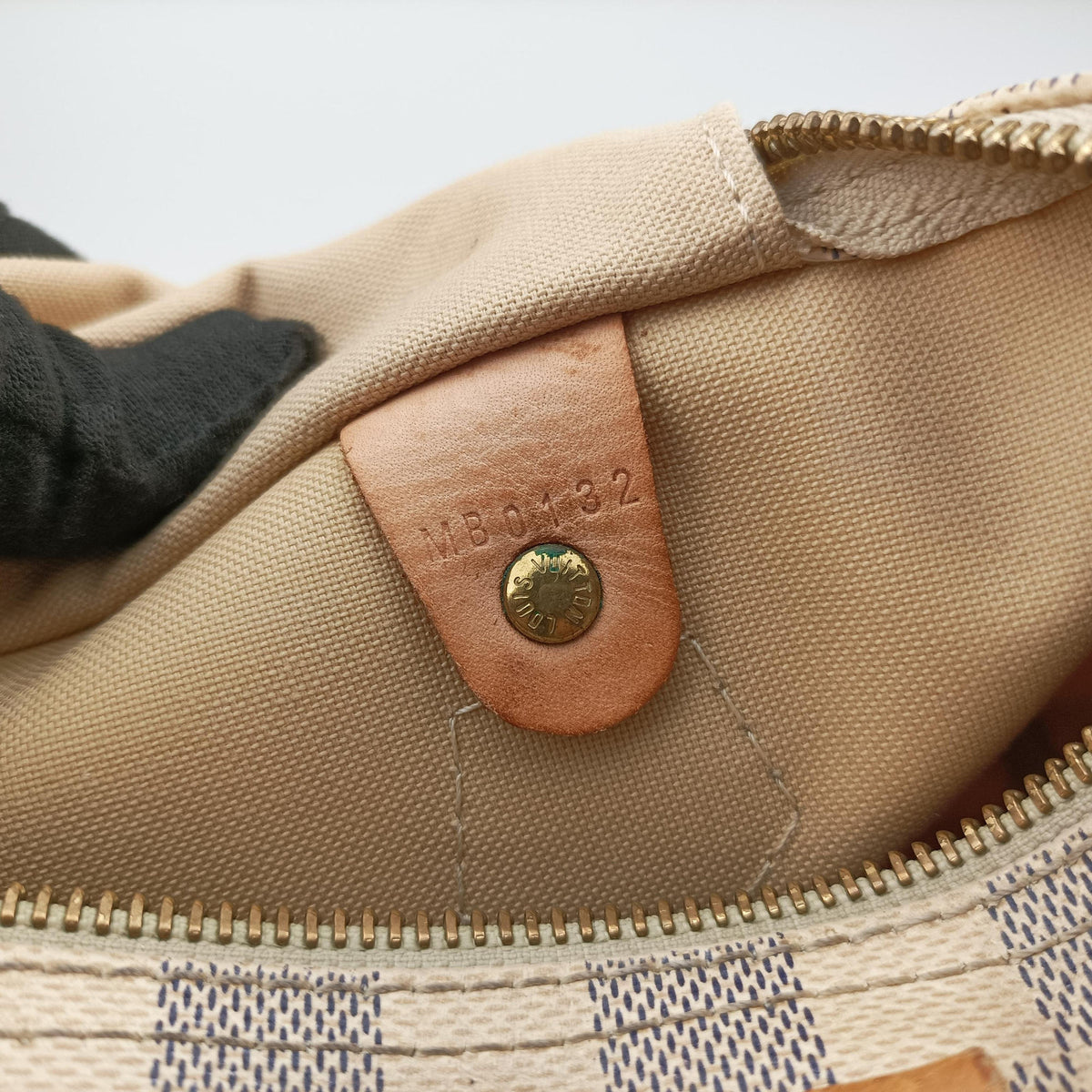 Pre-owned Louis Vuitton Speedy 30 AZUR Damier Canvas N41533 handbag | stylenewstar