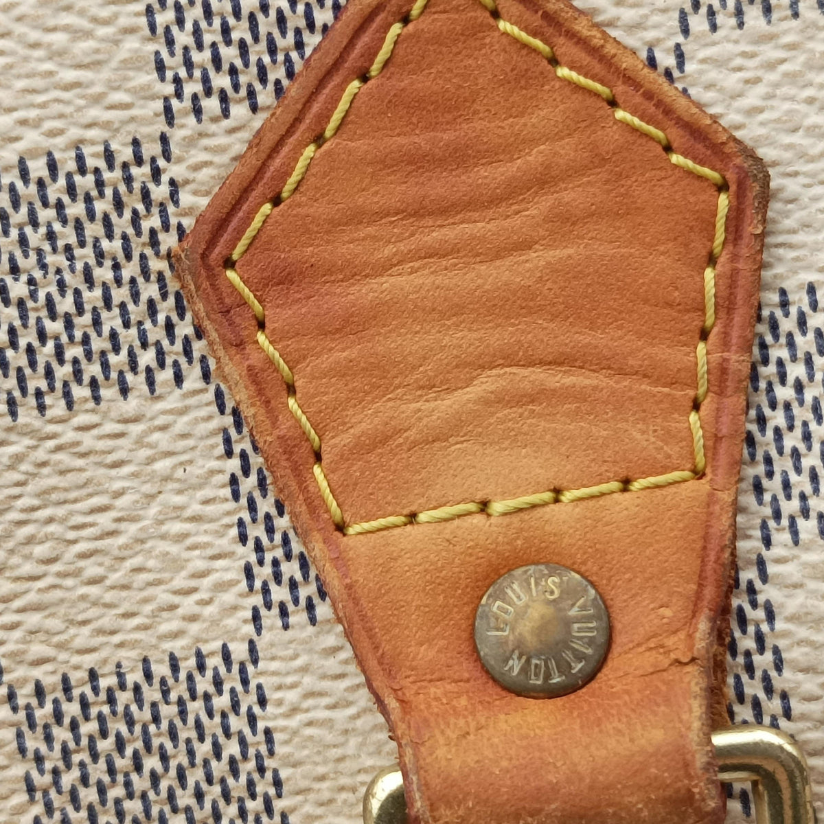 Pre-owned Louis Vuitton Speedy 30 AZUR Damier Canvas N41533 handbag | stylenewstar