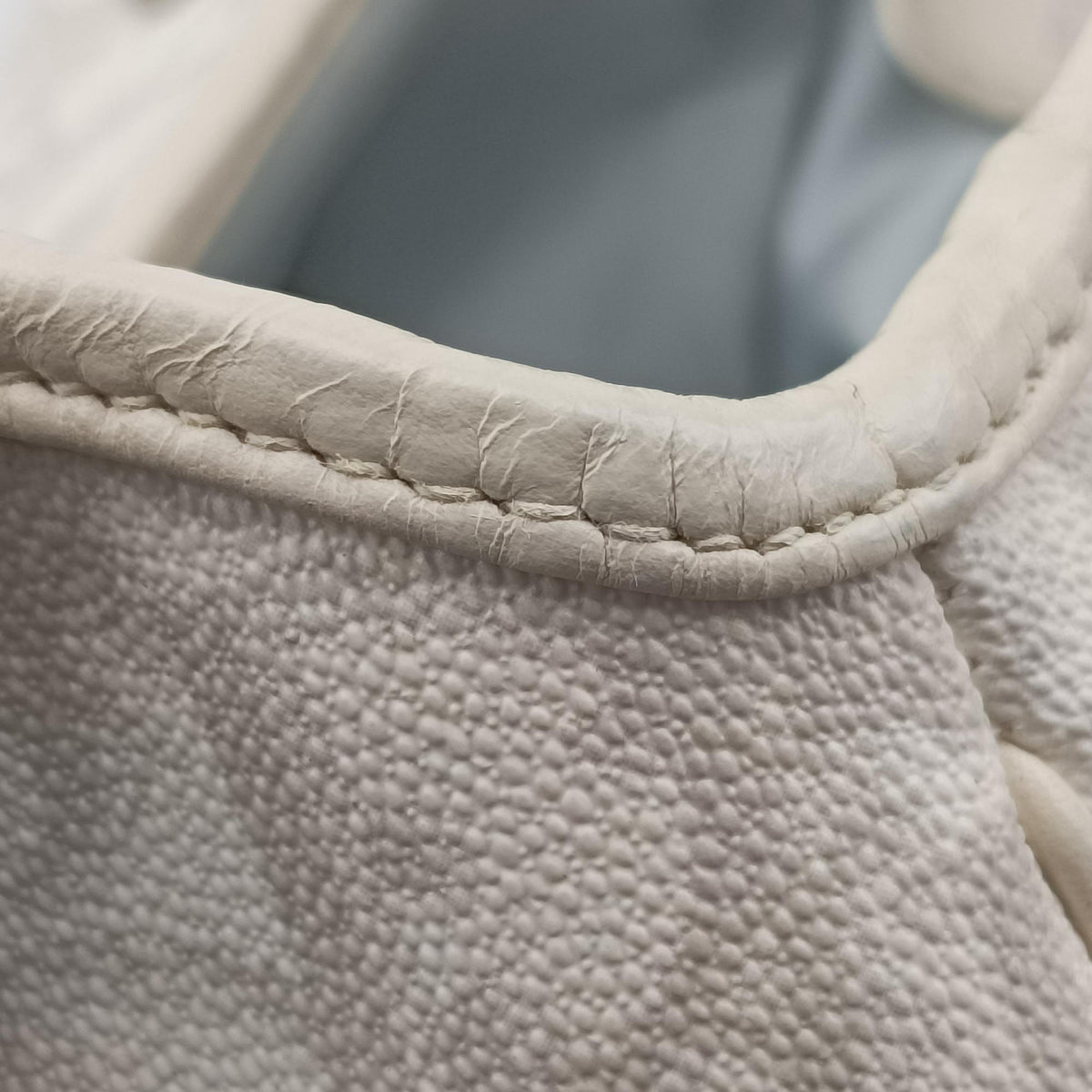Pre-owned Christian Dior Romantique Trotter White×Grey PVC coated canvas  shoulderbag | stylenewstar