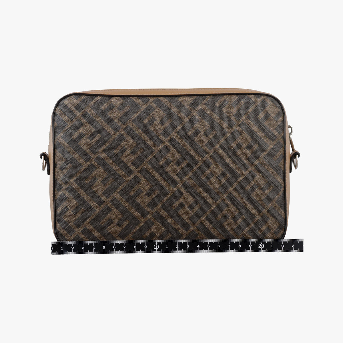 Vintage Fendi Zucca camera case Brown PVCcoated canvas×Leather 7M0286 shoulderbag | stylenewstar