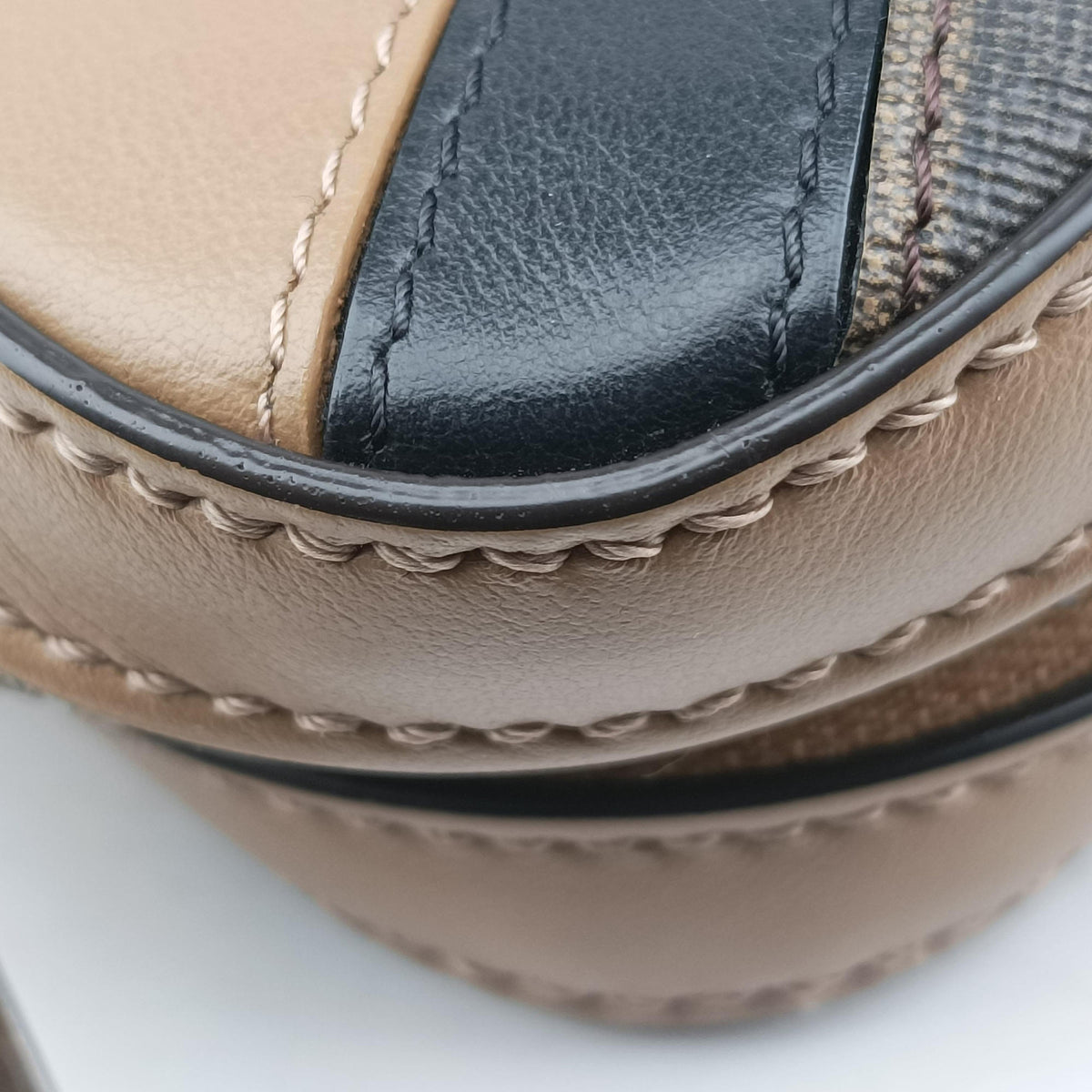 Vintage Fendi Zucca camera case Brown PVCcoated canvas×Leather 7M0286 shoulderbag | stylenewstar