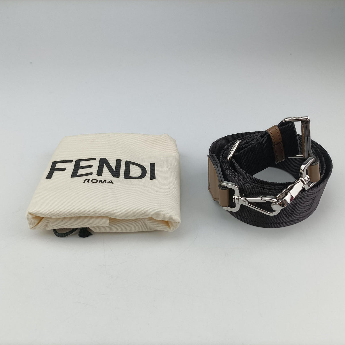 Vintage Fendi Zucca camera case Brown PVCcoated canvas×Leather 7M0286 shoulderbag | stylenewstar