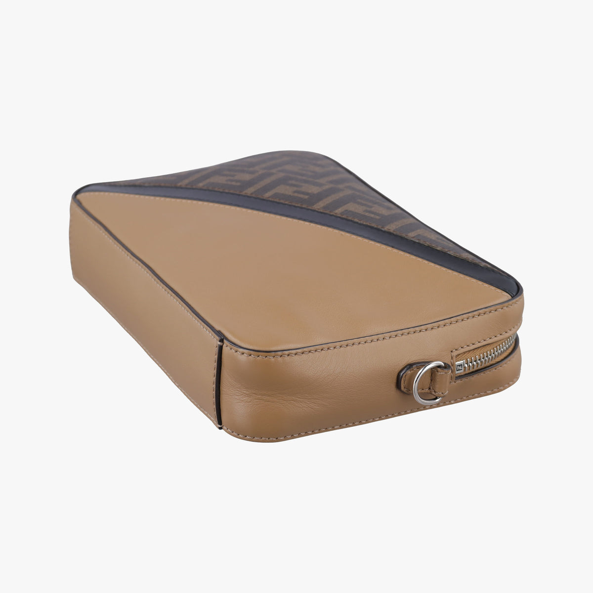Vintage Fendi Zucca camera case Brown PVCcoated canvas×Leather 7M0286 shoulderbag | stylenewstar