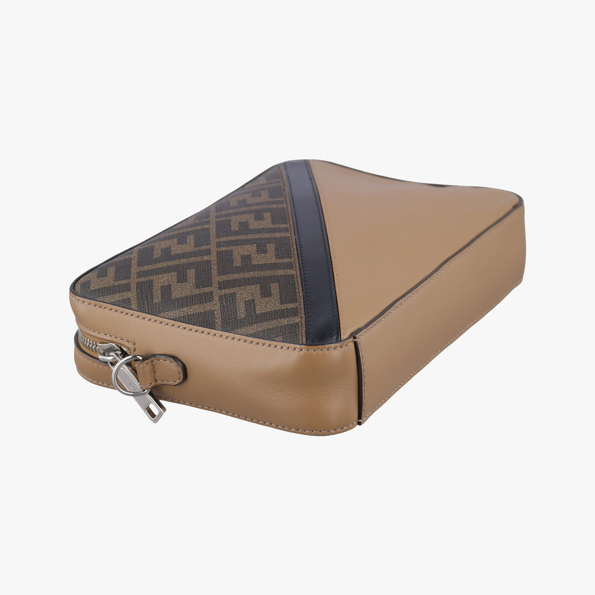Vintage Fendi Zucca camera case Brown PVCcoated canvas×Leather 7M0286 shoulderbag | stylenewstar