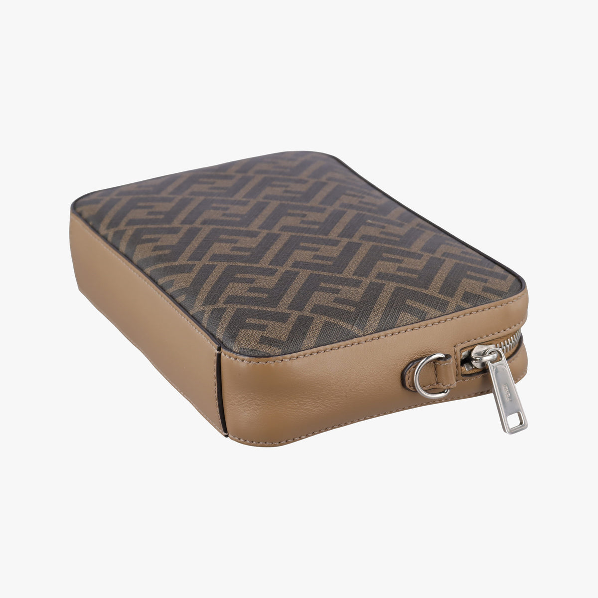 Vintage Fendi Zucca camera case Brown PVCcoated canvas×Leather 7M0286 shoulderbag | stylenewstar