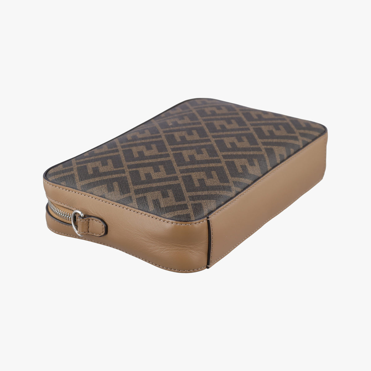 Vintage Fendi Zucca camera case Brown PVCcoated canvas×Leather 7M0286 shoulderbag | stylenewstar