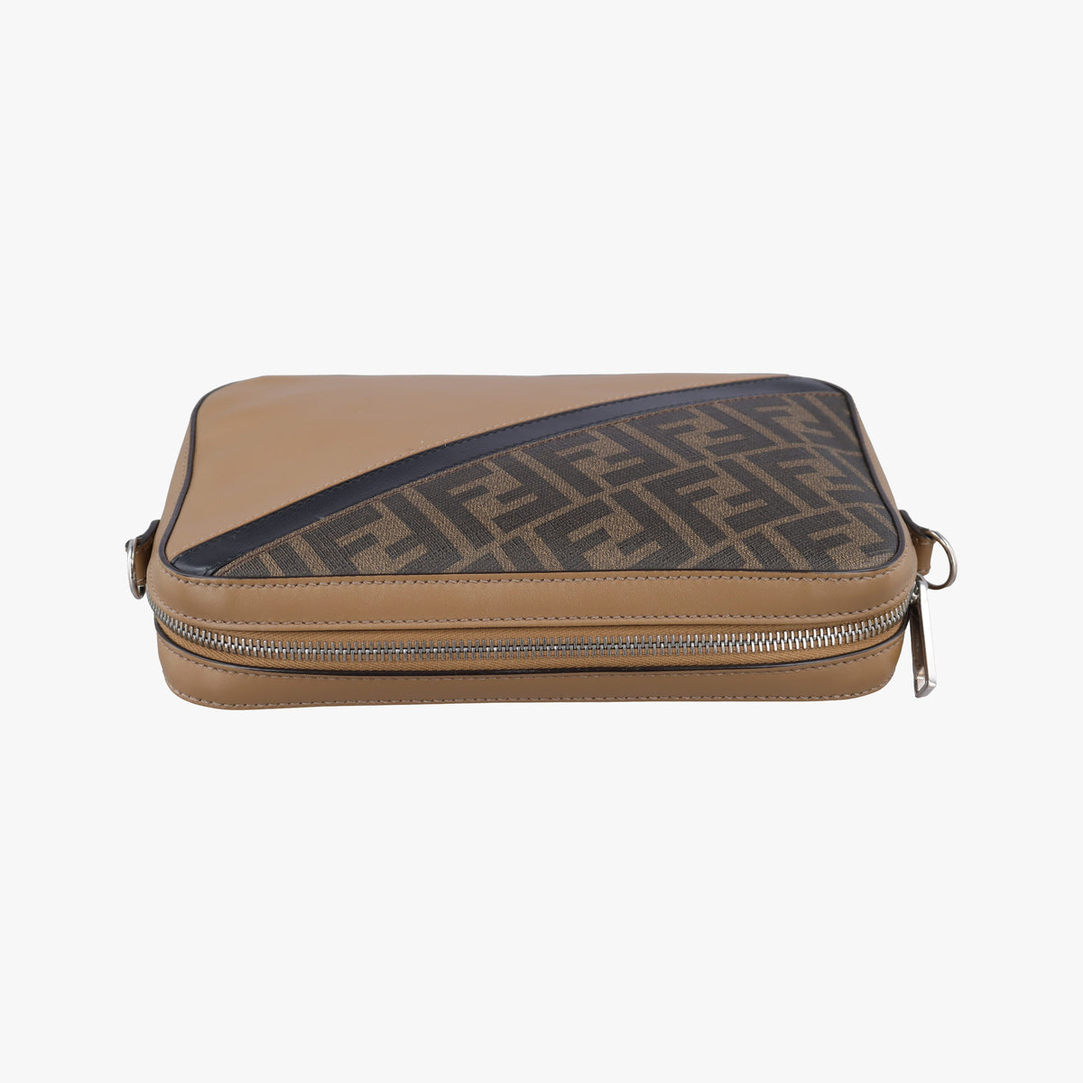 Vintage Fendi Zucca camera case Brown PVCcoated canvas×Leather 7M0286 shoulderbag | stylenewstar