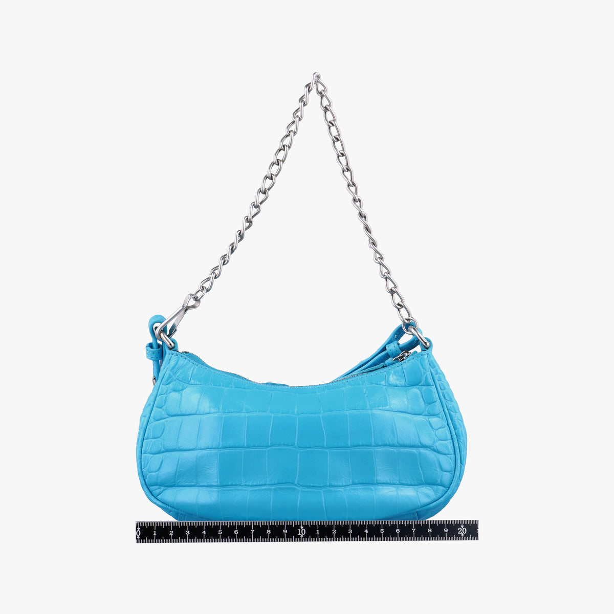 Vintage Balenciaga Le Cagole Mini Blue Leather 695814 shoulderbag | stylenewstar