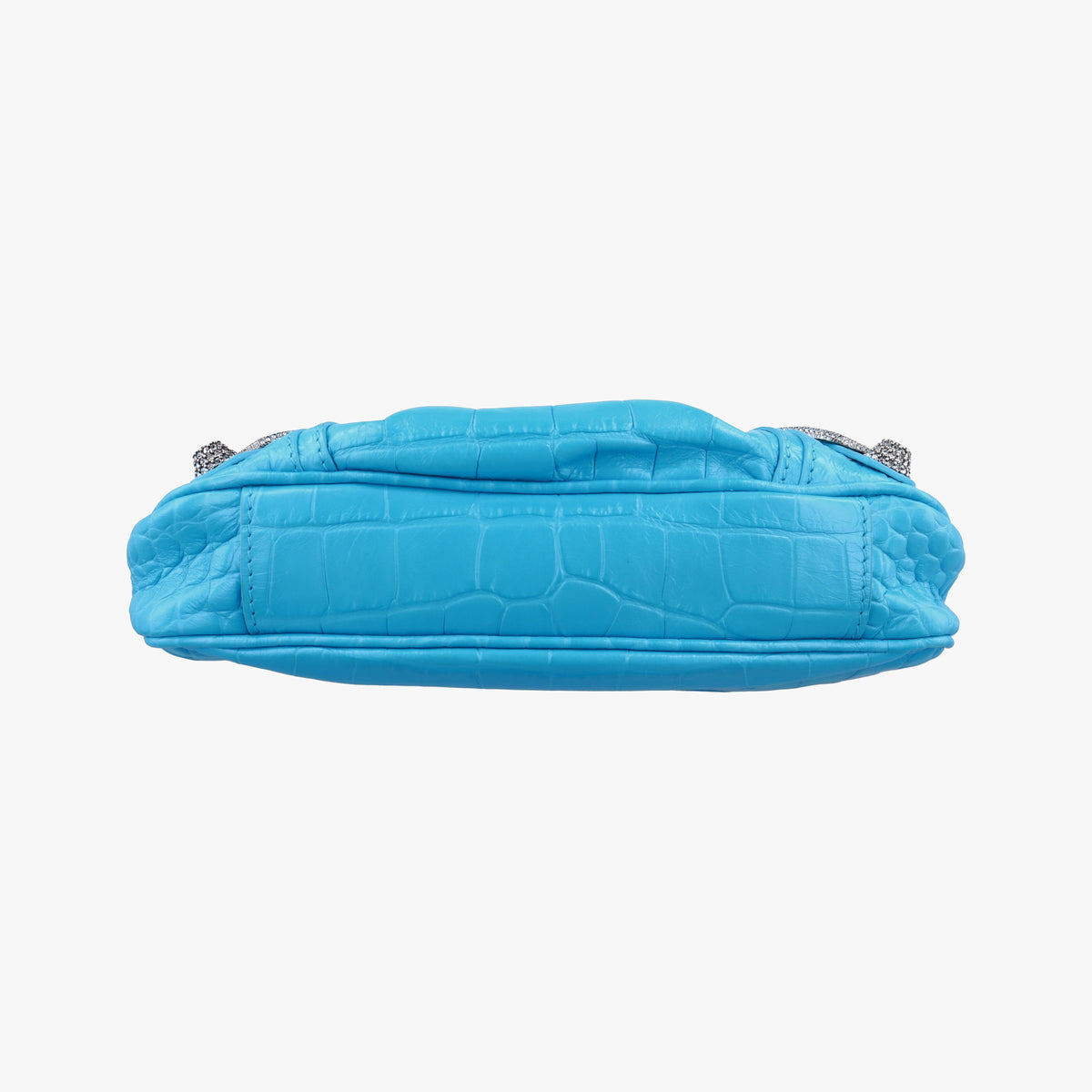 Vintage Balenciaga Le Cagole Mini Blue Leather 695814 shoulderbag | stylenewstar
