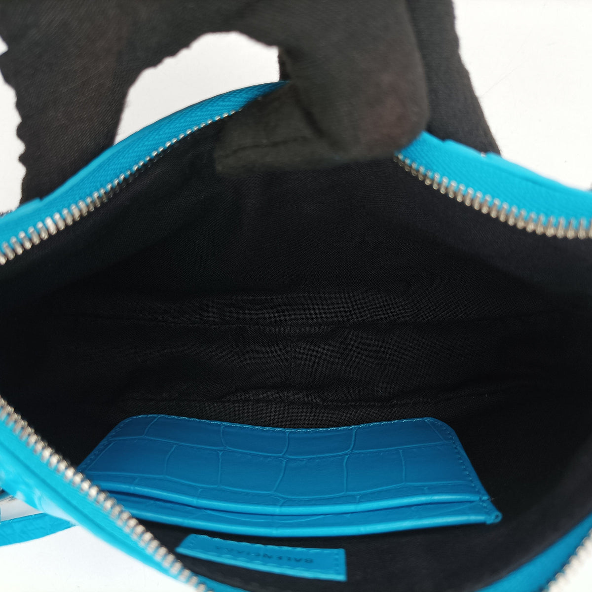 Vintage Balenciaga Le Cagole Mini Blue Leather 695814 shoulderbag | stylenewstar