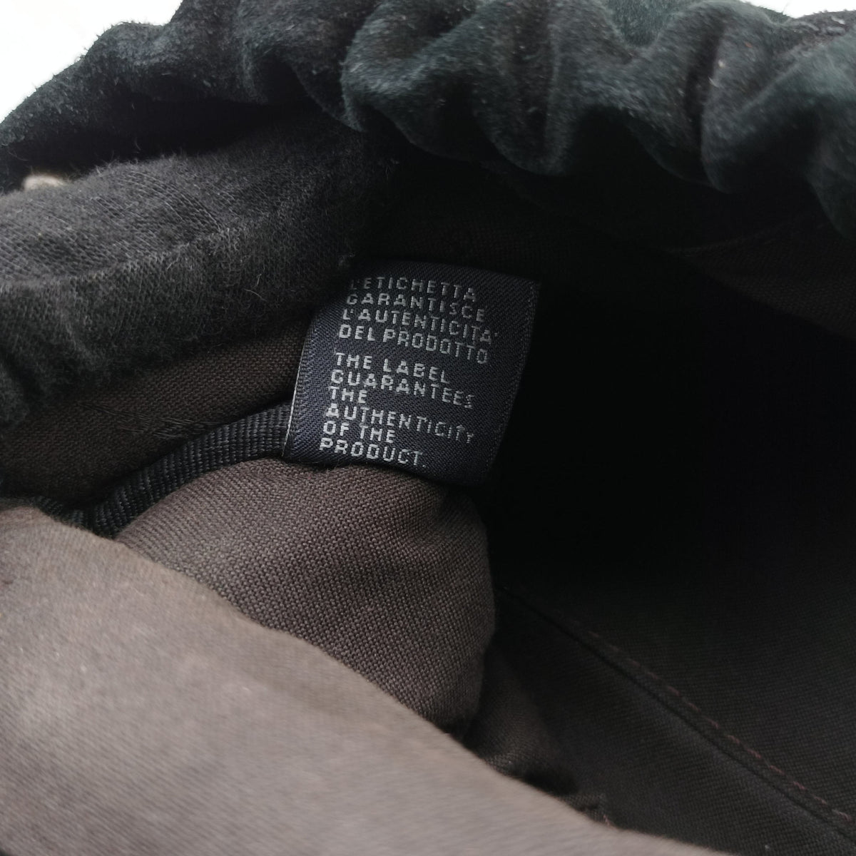 Secondhand Fendi Zucca Borse Magic Black Suede × Leather 8BN143 handbag | stylenewstar