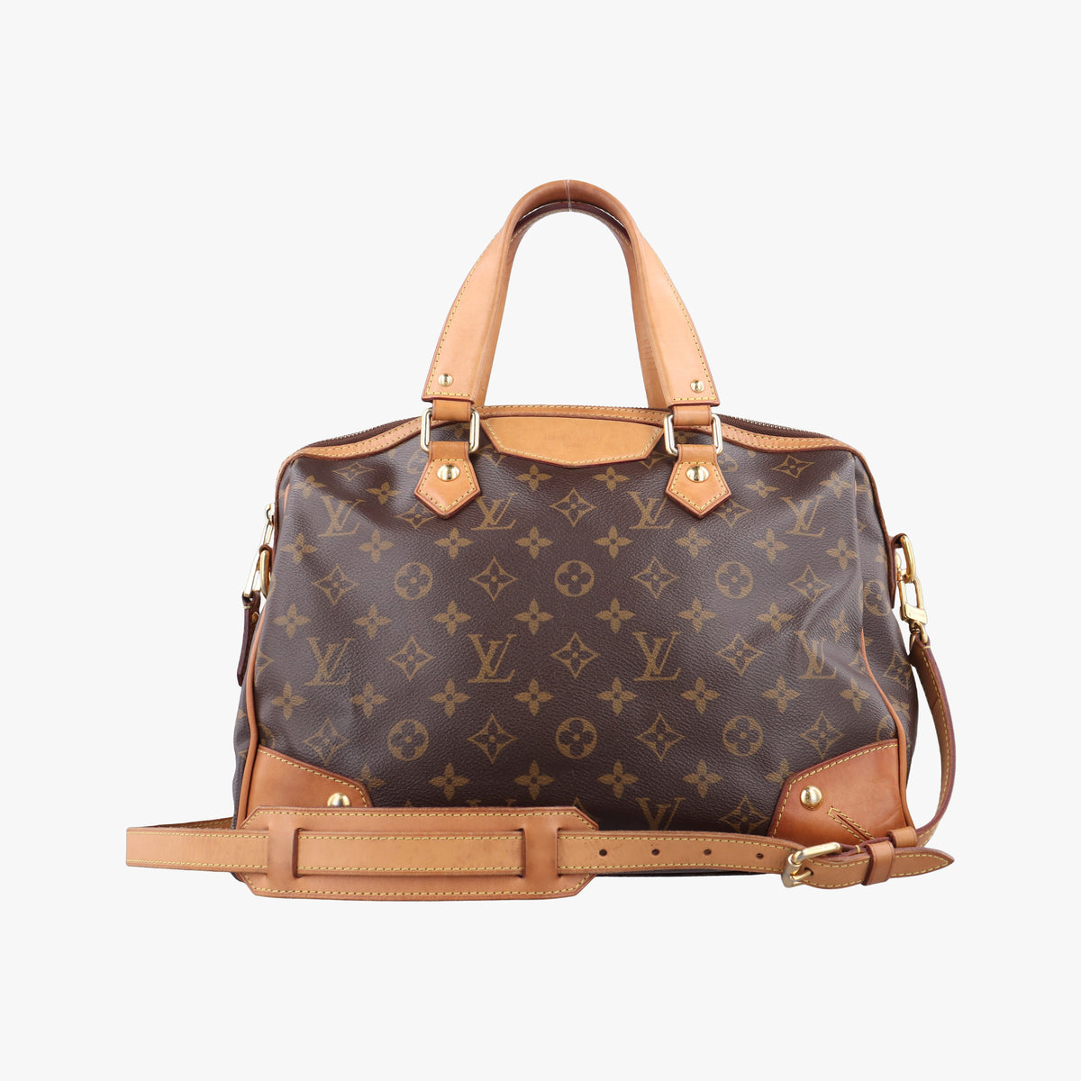 Pre-owned Louis Vuitton RETIRO PM Brown Monogram Canvas M40325 shoulderbag | stylenewstar